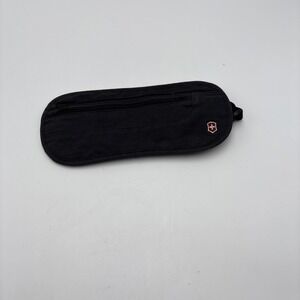 Victorinox Fanny‎ Pack Black Adjustable Belt Nylon Three Zippered Compartments
